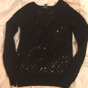 Sequin sweater